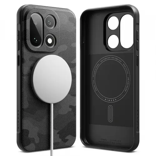 Husa MagSafe pentru OnePlus 15, Ringke, Onyx, Camuflaj