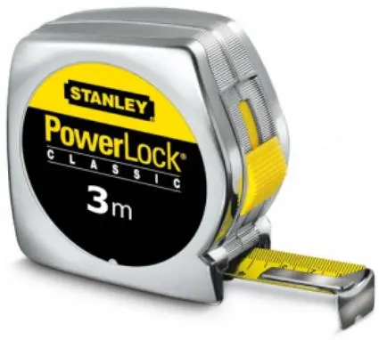 Ruleta Stanley POWERLOCK 0-33-218, 3 m