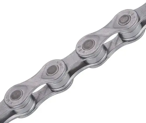 Lant KMC E8 EPT, 8 Viteze, 133 Zale, Ebike, Argintiu