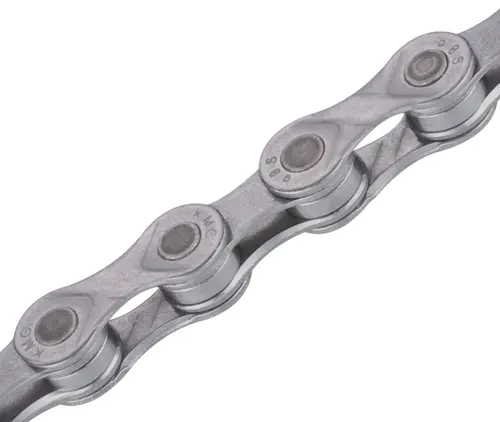 Lant KMC E8 EPT, 8 Viteze, 133 Zale, Ebike, Argintiu
