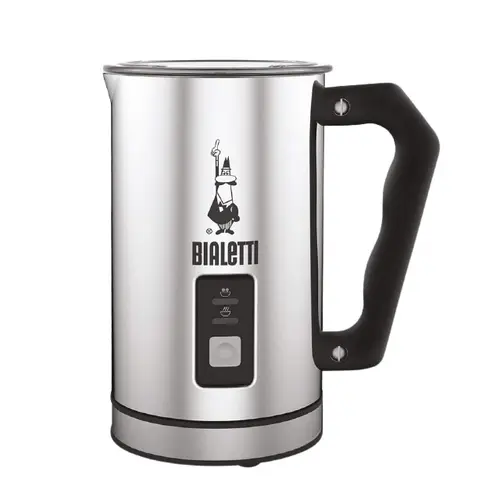 Aparat electric pentru spuma si crema de lapte, Bialetti, argintiu, 220V