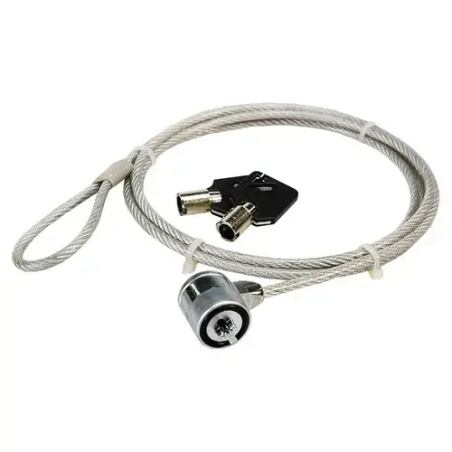 Cablu de securitate Lindy pentru laptop, din otel rezistent acoperit, 1.6 m