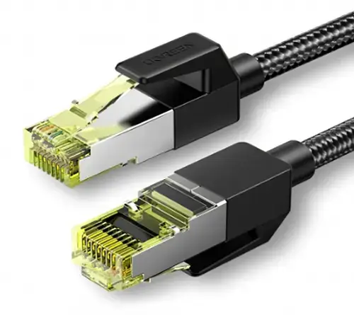 Cablu Retea UGREEN NW150, UTP, Cat7, 3m, Negru