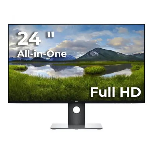 All in One Refurbished Dell 7080 MiniPC Intel Core i5-10500, 8GB DDR4, 256GB  SSD + Monitor Dell U2419H 24" Full HD