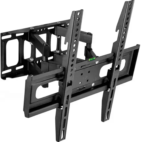 Suport TV de Perete KingMount KG-1030 Texas, Universal, Pivotant, Diagonala 32″ - 70″, Max 50kg, Vesa 100x100 - 400x400, Negru