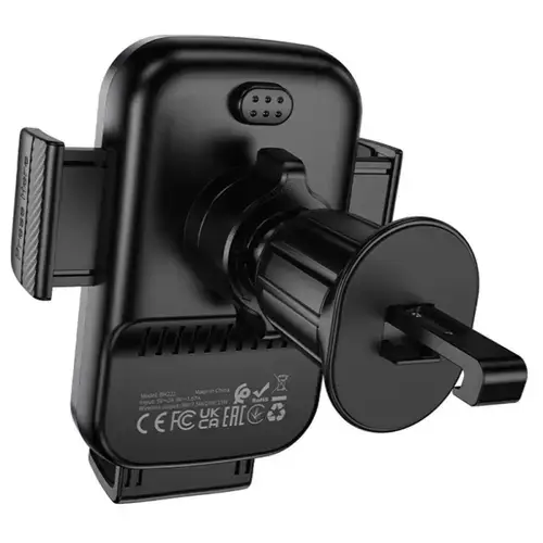 Incarcator Auto Wireless Borofone BH221 Path, 15W, 1.67A, Negru