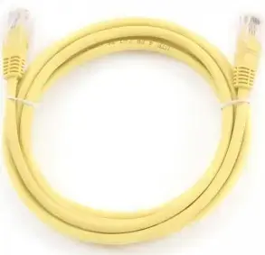 CABLU UTP Patch cord cat.5E, 3m galben