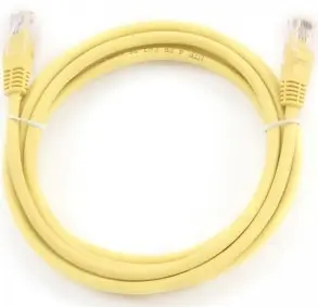 CABLU UTP Patch cord cat.5E, 3m galben