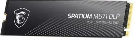 SSD MSI Spatium M571, 2TB, M.2 2280, PCIe Gen5 x4, NVMe