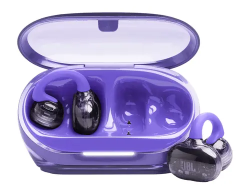 Casti Open-Ear JBL Soundgear Clips, True Wireless, Bluetooth, 4 microfoane, Multipoint, Autonomie 32 ore, IP54, Mov