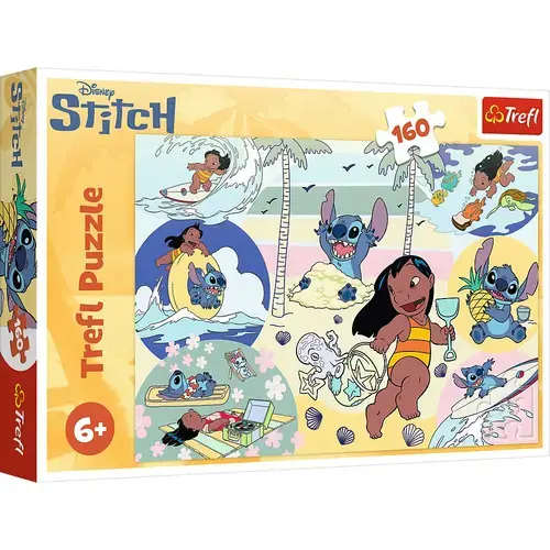Puzzle TREFL Disney regulile lui Stitch, 160 de piese