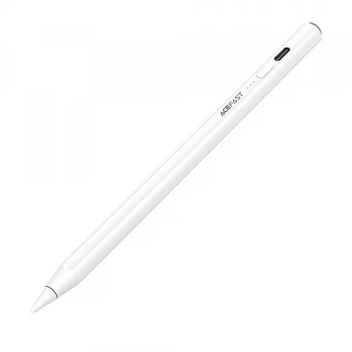 Touch Pen Acefast V2 pentru Apple iPad, Versiune Activ, Alb