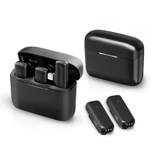 Lavaliera Techsuit LW4, Lightning, Set 2 bucati, Negru