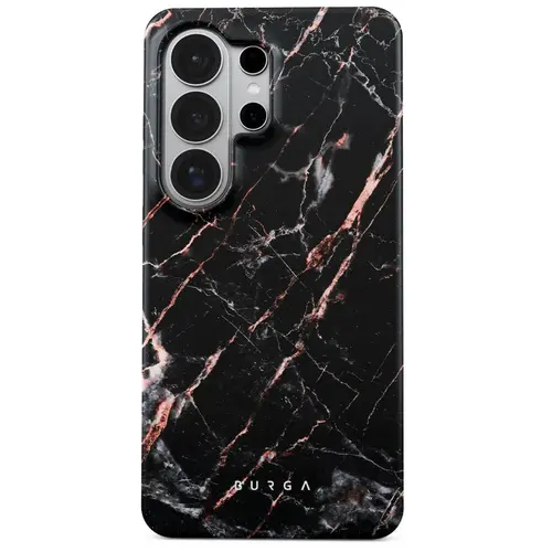Husa telefon Burga Dual Layer Magnetic Rose Gold Marble pentru Samsung Galaxy S26 Ultra