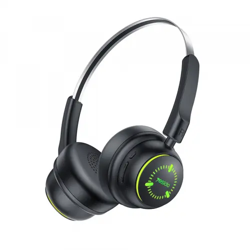 Casti Stereo Wireless Yesido EP15 Kids, Bluetooth, A2DP, Negru