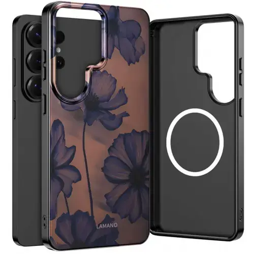 Husa MagSafe pentru Samsung Galaxy S26 Ultra S948, Tech-Protect, Lamano Velvet Night, Neagra