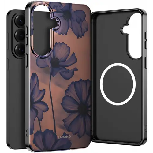 Husa MagSafe pentru Samsung Galaxy S26 S942, Tech-Protect, Lamano Velvet Night, Neagra