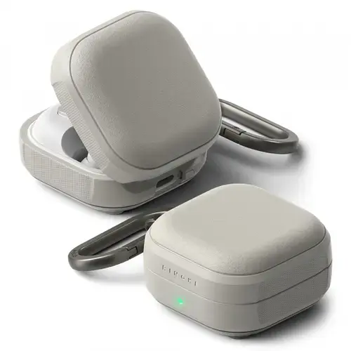 Husa Ringke Onyx Magnetic pentru Samsung Galaxy Buds4 Pro, Gri