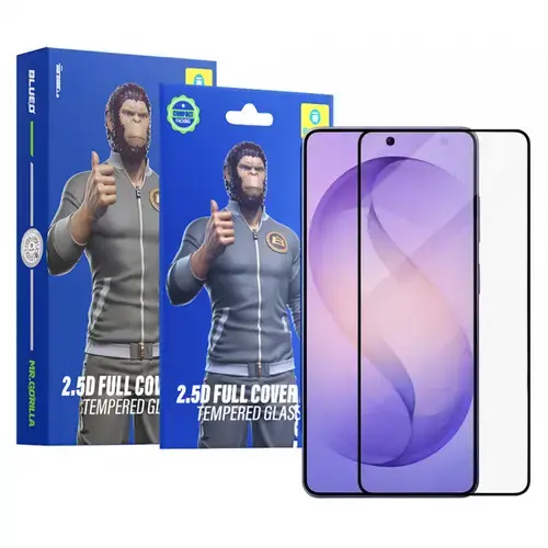 Folie de protectie Ecran Blueo HD pentru Samsung Galaxy S26 Ultra S948, Sticla Securizata, Full Glue, 2.5D, Set 5 bucati, Neagra