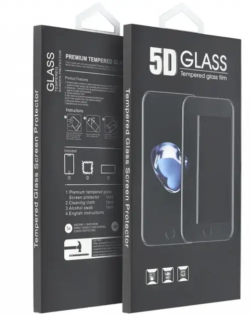 Folie de protectie Ecran OEM pentru Samsung Galaxy A27 5G, Sticla Securizata, Full Glue, 5D, Neagra