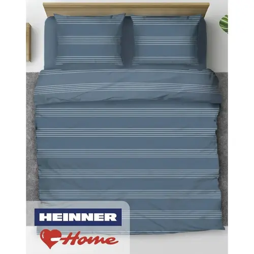 Set lenjerie de pat Heinner HR-180-144FIT-CLN, cearceaf cu elastic, 180x200cm