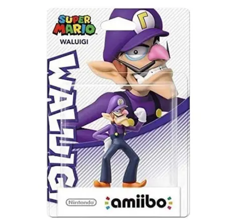 Figurina Amiibo Waluigi, Super Mario