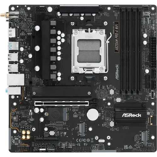 Placa de baza ASRock A620AM PRO-A WIFI, AMD A620A, mATX, DDR5