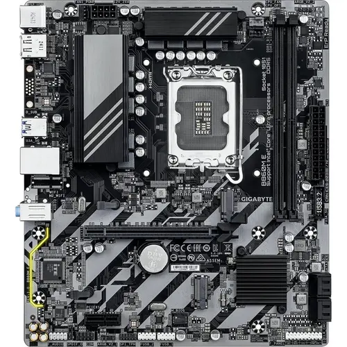 Placa de baza GIGABYTE B860M E, Intel B860, LGA 1851, DDR5, mATX