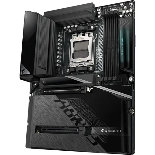 Placa de baza GIGABYTE X870 AORUS STEALTH, AMD X870, AM5, ATX, DDR5