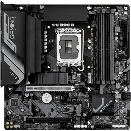 Placa de baza GIGABYTE B760M GAMING X DDR4 GEN5, Intel B760, LGA 1700, mATX