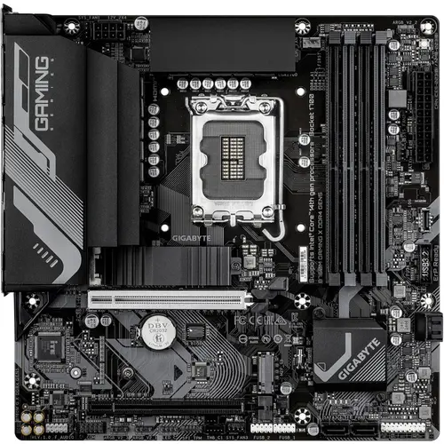 Placa de baza GIGABYTE B760M GAMING X DDR4 GEN5, Intel B760, LGA 1700, mATX
