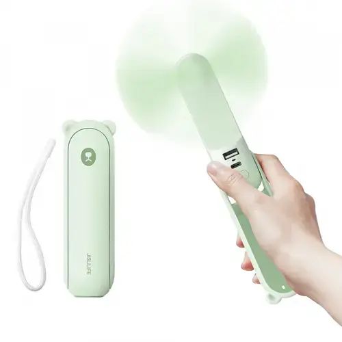 Ventilator Portabil JisuLife Life8 Plus F8X, Verde