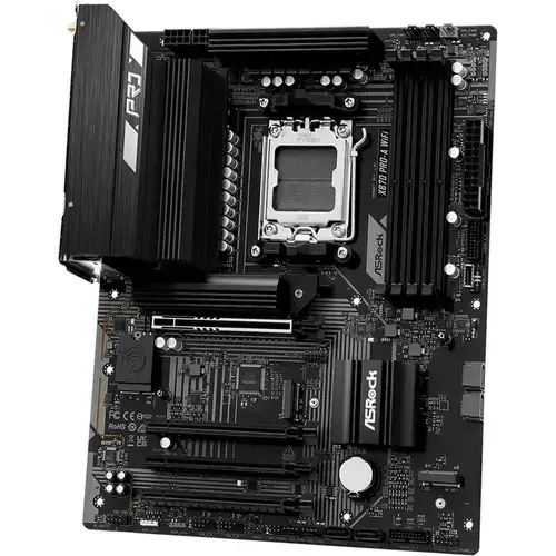 Placa de baza ASRock X870 PRO-A WIFI, AMD X870, AM5, ATX, DDR5
