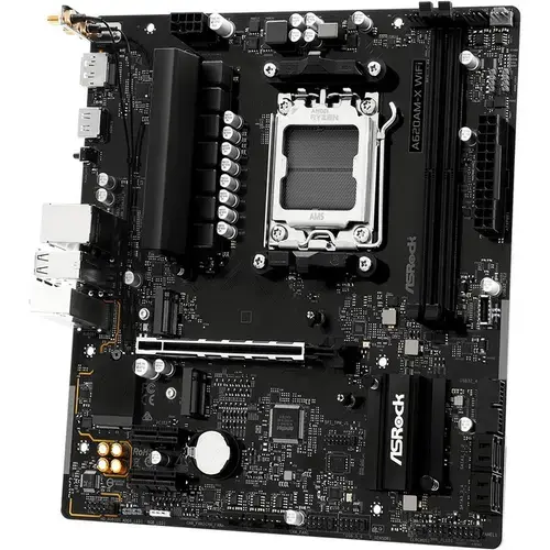 Placa de baza ASRock A620AM-X WiFi, AMD A620A, mATX, DDR5