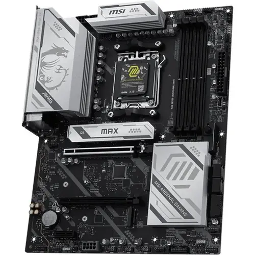 Placa de baza MSI MAG X870E GAMING MAX WIFI, AMD X870E, AM5, ATX, DDR5