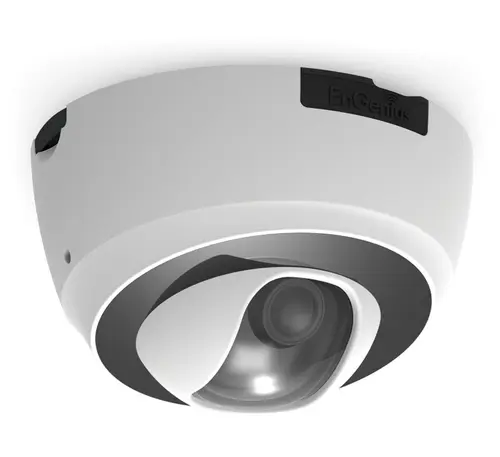 Camera supraveghere video exterior EnGenius EDS6255, Mini Dome IP, 2MP, Wireless, Microfon
