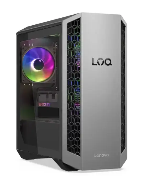Calculator Sistem PC Lenovo Gaming LOQ 26ADR10, Procesor AMD Ryzen 7 8745HX 3.6GHz Dragon Range, 16GB RAM, 1TB SSD, Wi-Fi, Bluetooth, GeForce RTX 5050 8GB, no OS