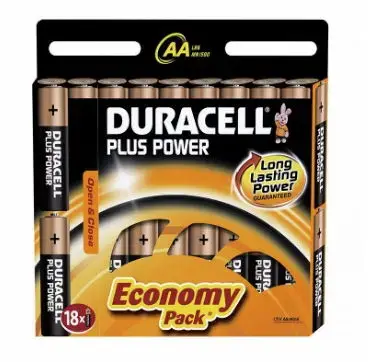 Baterie Duracell Basic AA LR06, 18buc
