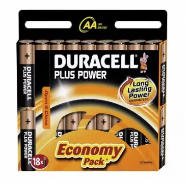 Baterie Duracell Basic AA LR06, 18buc