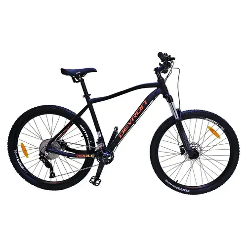 Bicicleta Mtb Devron Riddle RM4.7 2021, roti 27.5 Inch, cadru M, 20 viteze, Negru