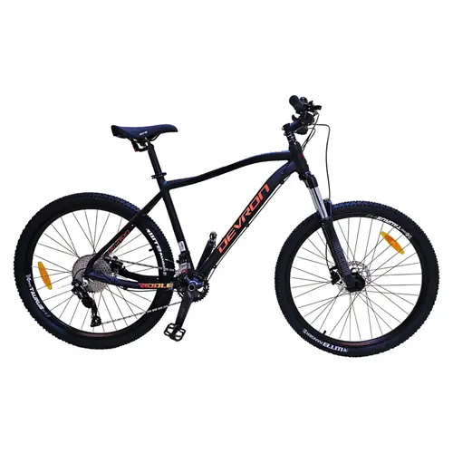 Bicicleta Mtb Devron Riddle RM4.7 2021, roti 27.5 Inch, cadru M, 20 viteze, Negru