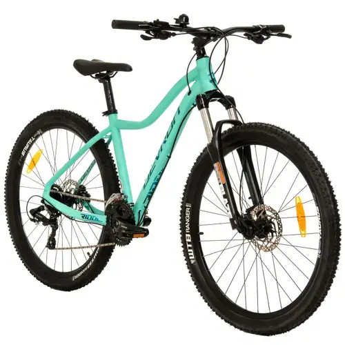 Bicicleta Mtb Devron Riddle RW1.7 2025, roti 27.5 Inch, cadru L, 24 viteze, Turcoaz