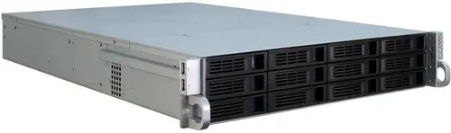 Carcasa Server Inter-Tech IPC2U-2412, 2U, fara sursa