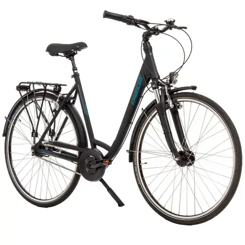 Bicicleta Oras Kreidler 1286, roti 28 inch, cadru S, 7 viteze, Negru