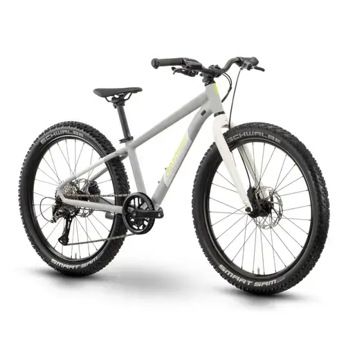 Bicicleta Copii Raymon Yanga 24 Pro 2025, roti 24 Inch, 8 viteze, Gri