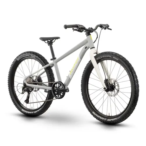 Bicicleta Copii Raymon Yanga 24 Pro 2025, roti 24 Inch, 8 viteze, Gri