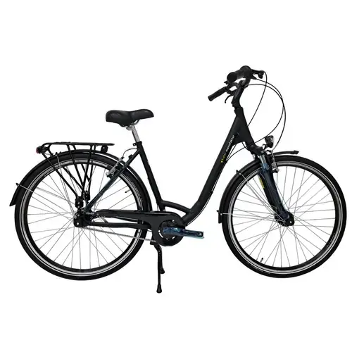 Bicicleta de oras  Kieler, roti 28 Inch, Cadru Aluminiu, Transmisie 7 Viteze, Gri