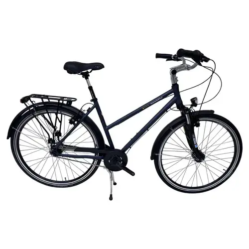 Bicicleta Oras Kieler LD, cadru aluminiu, 7 viteze, roti 28 inch, Gri