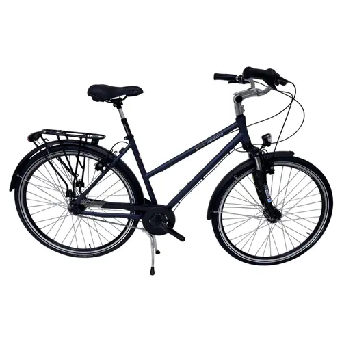 Bicicleta Oras Kieler LD, cadru aluminiu, 7 viteze, roti 28 inch, Gri