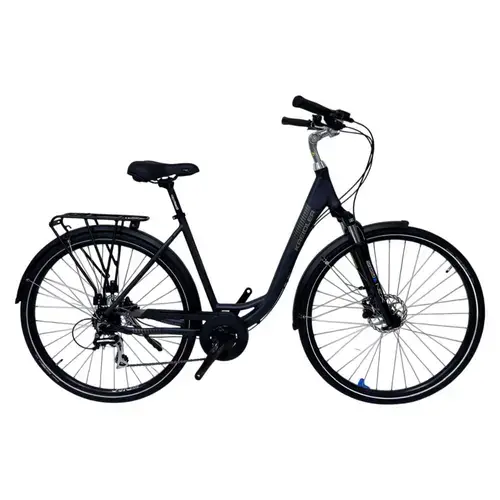 Bicicleta Trekking Kreidler, roti 28 Inch, cadru M, 8 viteze, Negru